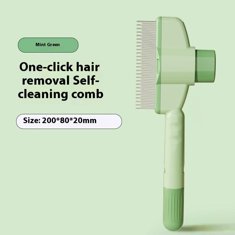 Professional Pet Comb with Release Button