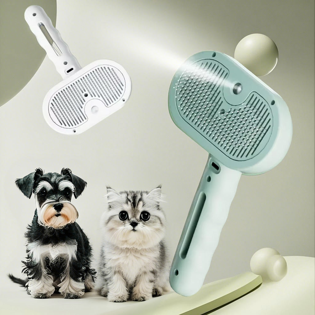 Pet Spray Hair Comb (Water Mist Humidifier Comb)