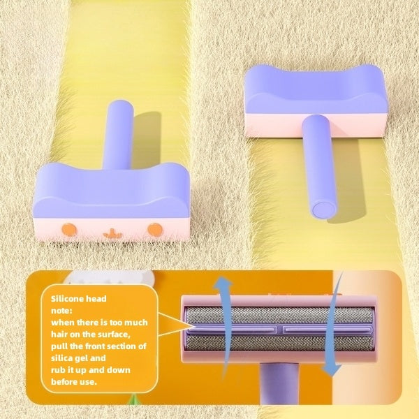 Pawxyla™ 2-Way Self-Cleaning Pet Hair Remover Roller