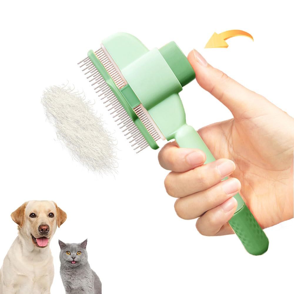 Professional Pet Comb with Release Button